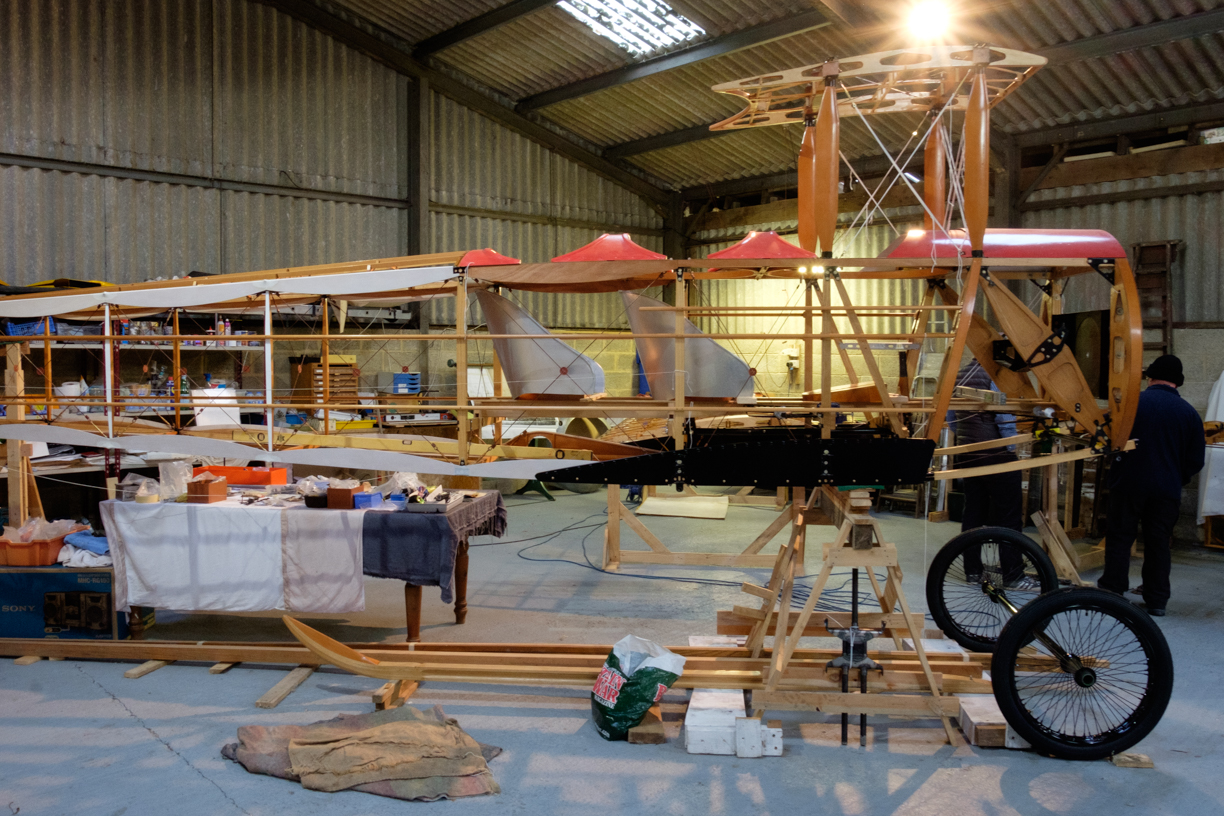 4th November 2022 – Avro 504L Hanger Visit